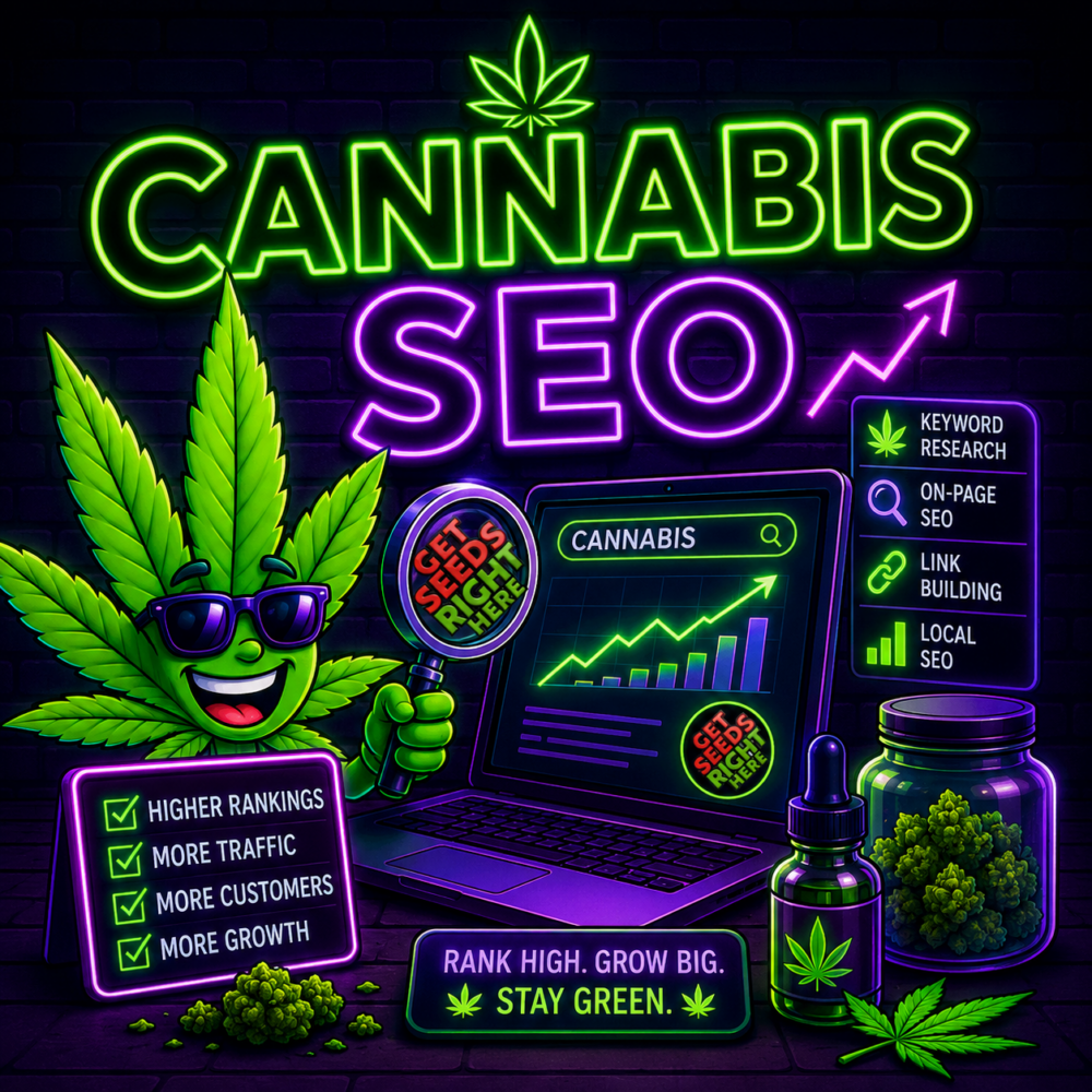 420 SEO ranked Get Seeds Right Here to Page 1 of Google